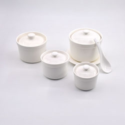 One-Person Stew Pot, Water-Sealed Stewing, Household Use for 2 Servings, Ceramic Food-Grade Bird's Nest Special, Hotel Shaxian Clay Pot Soup New 3