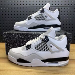 
aj4 men's shoes flagship store small white cement sports basketball high-top sneakers Putian 2025 new couple casual shoes