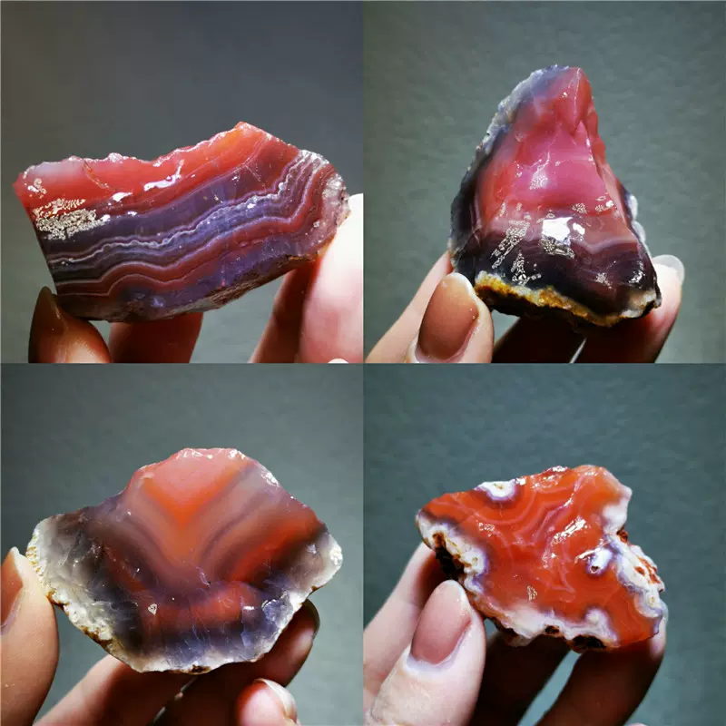 天然非洲南红玛瑙原石毛料练手雕刻料南红桶珠挂件料
