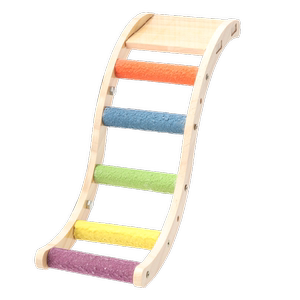 Parrot toy, bird ladder wood ladder interactive climbing ladder grinding mouth tiger peony peony climbing rope autumn thousand accessories