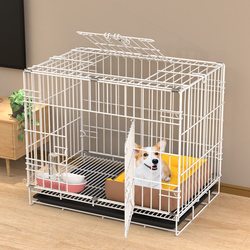Pet Indoor Dog Cage Rabbit Cage Teddy Pomeranian Bichon Frise Silver Fox West Highland Terrier Schnauzer Corgi French Bulldog Shiba Inu