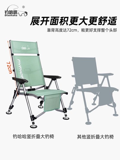 釣り椅子 - ヨーロッパスタイル 折りたたみ式 - 釣り haha Dy007