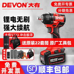 Dahua Electric Wrench, High Torque, Rechargeable Lithium Battery, High-Power Tool, Official Flagship Store Genuine Product 5733