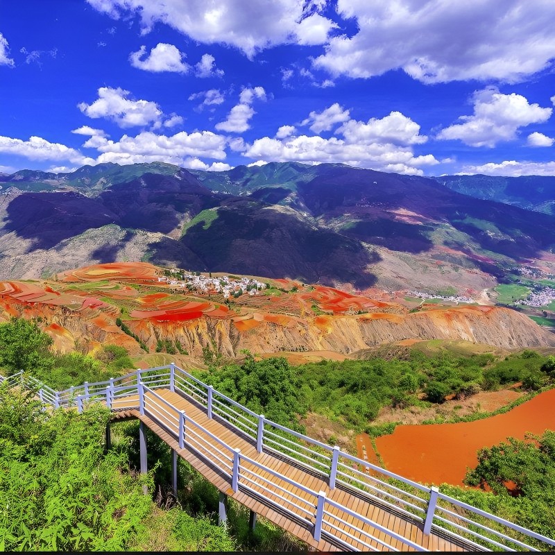 云南昆明旅游私家团东川红土地纯玩无购物一日游摄影之旅包车小团