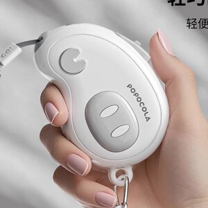 
[Seiko Manufacturing] Dog Mini Lid Automatic Retractable Lightweight Dog Walking Little Dog Bichon Teddy