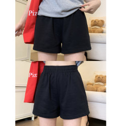 American-Style Sports Shorts for Women, Summer 2026 New Model, Loose Casual Slimming High-Waisted A-Line Petite Wide-Leg Hot Pants
