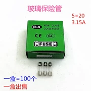 Cầu chì Cầu chì trễ cầu chì thủy tinh 5×20MM T3.15A250V Cầu chì điều hòa tivi