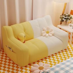 Lazy Sofa That Can Be Used for Lying down and Sleeping, Bean Bag Chair, Single or Double Sofa Chair, Small Bedroom Sofa, Recliner, Tatami Chair with Backrest