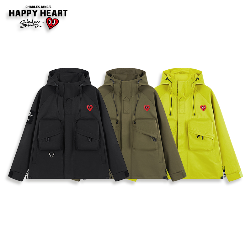 CHARLES HEART WORKWEAR ɼ  Ŷ  ,  2023 NEW LOVE WINDPROOF JACKET-