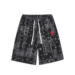 Charles Peach Heart Casual Shorts