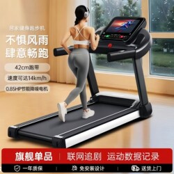 Treadmill for Home Use, Indoor Small Folding Model, New Walking Machine, Electric Weight Loss Treadmill for Families, 2026 Gym-Specific