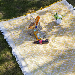 Picnic Cloth ins Windproof, Waterproof, Moisture-Proof Camping Mat, French-Style Picnic Portable Photo Props, Picnic Mat, Beach Cloth