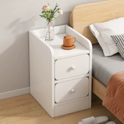 Bàn đầu giường nhỏ, đơn giản, hiện đại, giá để đồ đơn giản, tủ bên, tủ đựng đồ khoảng cách cực hẹp cho nhà ở cho thuê
