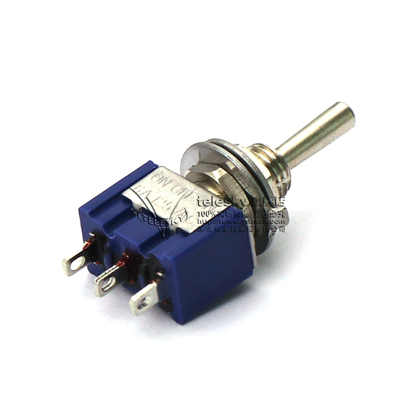 3 Speed Rocker Switch Toggle Switch Three-Legged Three-Speed Rocker Arm Single Link 103 6A ...