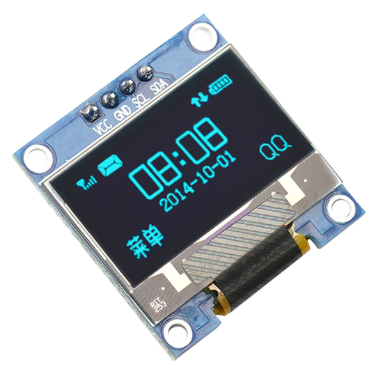 Pantalla oled de 0,96 pulgadas el módulo lcd 12864 iic conectado al ...