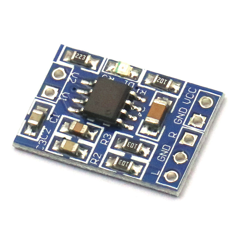 Mini Stereo Module Module audio hxj8002, mini carte amplificateur de puissance, bricolage