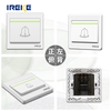 Switch Socket Wired Reset Rebound Hotel Home Concealed Automatic Access Control Doorbell Switch Button Panel Type 86 | IREKE
