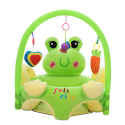 Baby Sofa Anti-Fall Seat, Baby Learning to Sit Tool, Enlarged and Thickened Tatami Cartoon Chair for 3 to 12 Months Old, Dining Chair