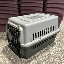 Cat Carrier, Cat Cage, Portable Pet Transport Box, Car-Mounted Dog Cage, Train Portable Cat Box