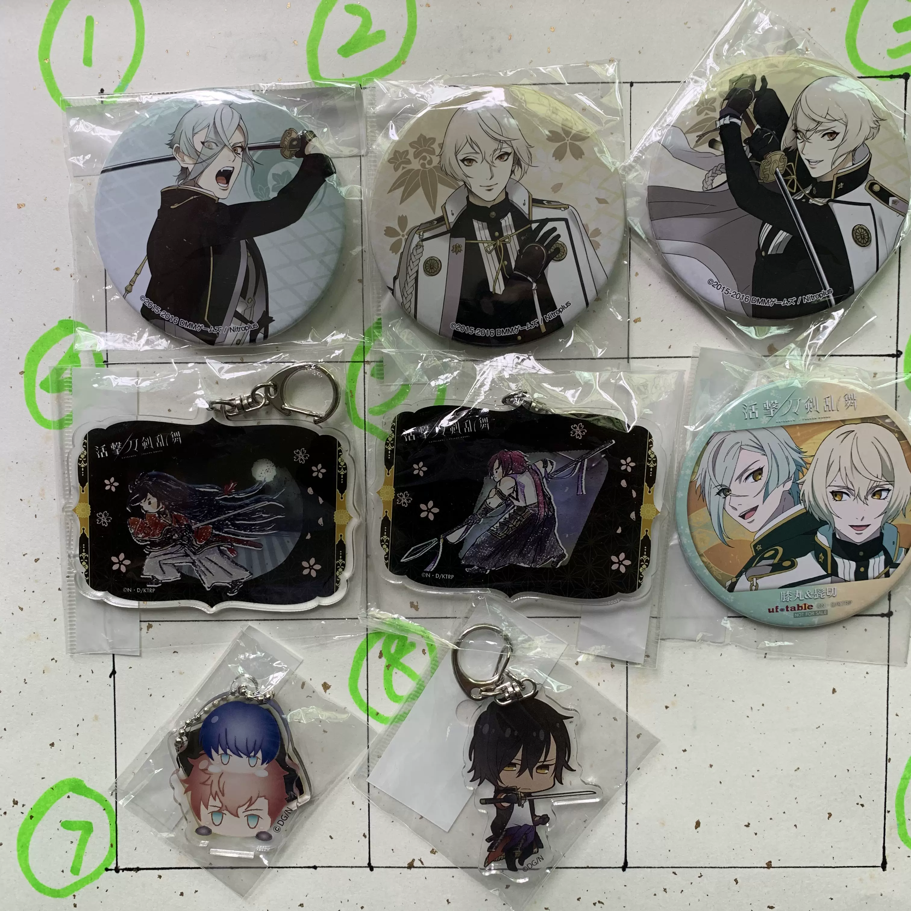 刀劍亂舞膝丸和泉守兼定小豆長光謙信景光大俱利 刀劍亂舞膝丸和泉守兼定小豆長光謙信景光大俱利