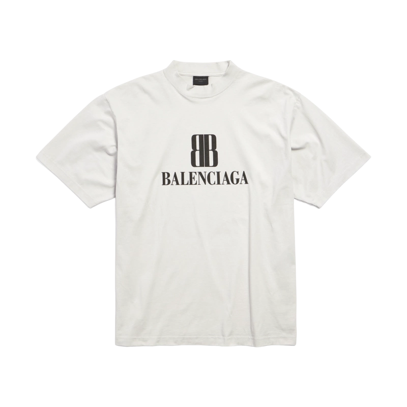 BALENCIAGA巴黎世家25夏季新品HUMAN BEING SHIFTED T恤