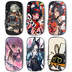 Absolute Zero Ailian Xingjian Yannike Campus Junior High School Student Stationery Box Large Capacity Canvas Zipper Pencil Case