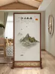 mẫu song cửa sổ bằng gỗ đẹp Màn hình nhập phong cách Trung Quốc mới vách ngăn lối vào phòng khách vải đơn giản hiện đại văn phòng màn hình ghế gỗ nguyên khối hai mặt đơn giản lam gỗ phòng khách Màn hình / Cửa sổ