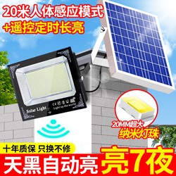 2025 New Model Solar Outdoor Garden Light for Rural Household Use, Waterproof Indoor Led Lighting, Human Body Sensor Street Light