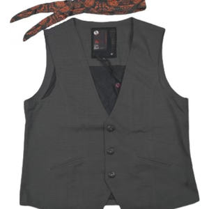 
Foreign trade German brand hard-standed men's suit vest autumn gentleman business British style layered slim vest