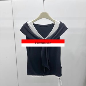 
Enos Clothing Genuine Women's Clothing 2026 Summer New Sleeveless One-Neck Knitted Design Top BR802129
