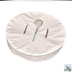 Creative Folding Bath Bucket Lid for Adults, Thickened Multifunctional Bathtub Steaming and Soaking Insulation Cover