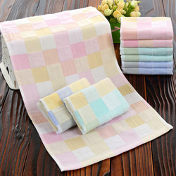 Small Towel, Square Towel, Special for Face Washing, Pure Cotton Gauze, Adult Baby Hand Towel, Kidsren's Soft Absorbent Towel, Saliva Towel