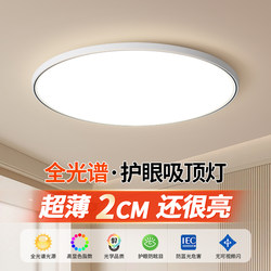 Led Ceiling Lamp Round Waterproof Bathroom Balcony Ultra-Thin Bedroom Kitchen Lamp Aisle Corridor Lamp Zhongshan Lamps