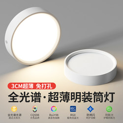 Ultra-Thin Surface-Mounted Round Led Ceiling Light, Ceiling Lamp, Hallway Light, Entrance Corridor, Living Room Ceiling Spotlight