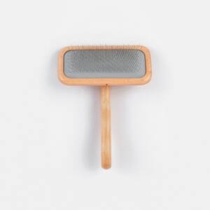 
Pet supplies pet comb row comb solid wood wooden handle single row flea comb grate comb cat and dog grooming cleaning and lice removal