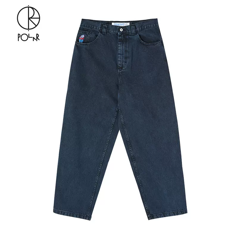 Polar Skate Co Big Boy Jeans 宽松直筒老爹裤阔腿滑板牛仔长裤-Taobao