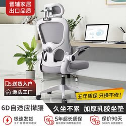Ergonomic Chair, Waist-Protecting Computer Chair, Comfortable for Home Use, Suitable for Long Sitting, Reclining Office Chair, Backrest Seat, Gaming Chair
