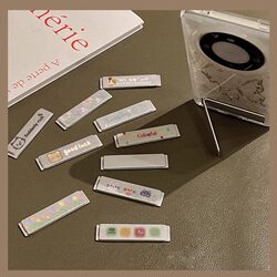 Suitable for Phone Cases, Portable Invisible Folding Stand, Cartoon Cute Creative Desktop Universal Metal Stand, Adhesive Type for Horizontal and Vertical Placement, Super Popular New Model for Men and Women, Ins-Style High-End