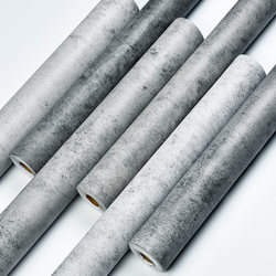 Gray Wallpaper Self-Adhesive Cement Gray Sticker Waterproof Distressed Mottled Pattern Background Wall Wallpaper Industrial Style Retro Wall Sticker