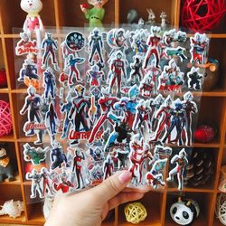 Ultraman Zero 3D Stickers, Children's Cartoon Stickers, Boys' Small Stickers, Kindergarten Reward Stickers