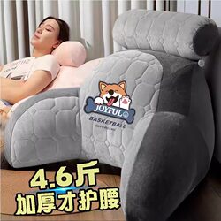 2025 New Model Removable and Washable Lumbar Pillow Extra Large All-Season Bed Headrest Lazy Pregnant Women Half-Lying Sofa Pillow Thick