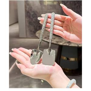 
Light luxury Internet celebrity high-end stainless steel Western dessert yogurt spoon household European style watermelon spatula student ins