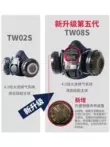 Khẩu trang chống bụi Shigematsu Nhật Bản TW08S/02S chống virus và chống bụi công nghiệp mỏ than hàn ngầm Mặt nạ thợ hàn