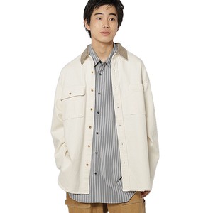 
niko and...denim shirt men's 2025 spring lapel casual simple long-sleeved jacket 130432