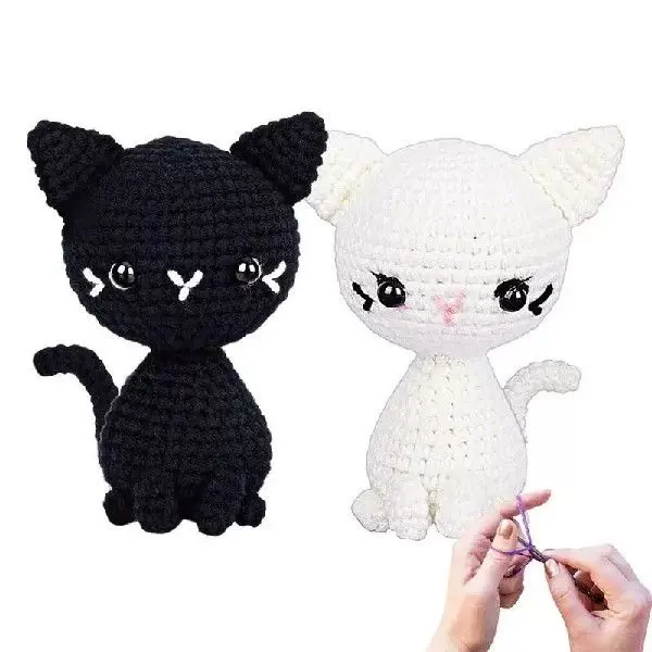 Cat Crochet Kit for Beginners