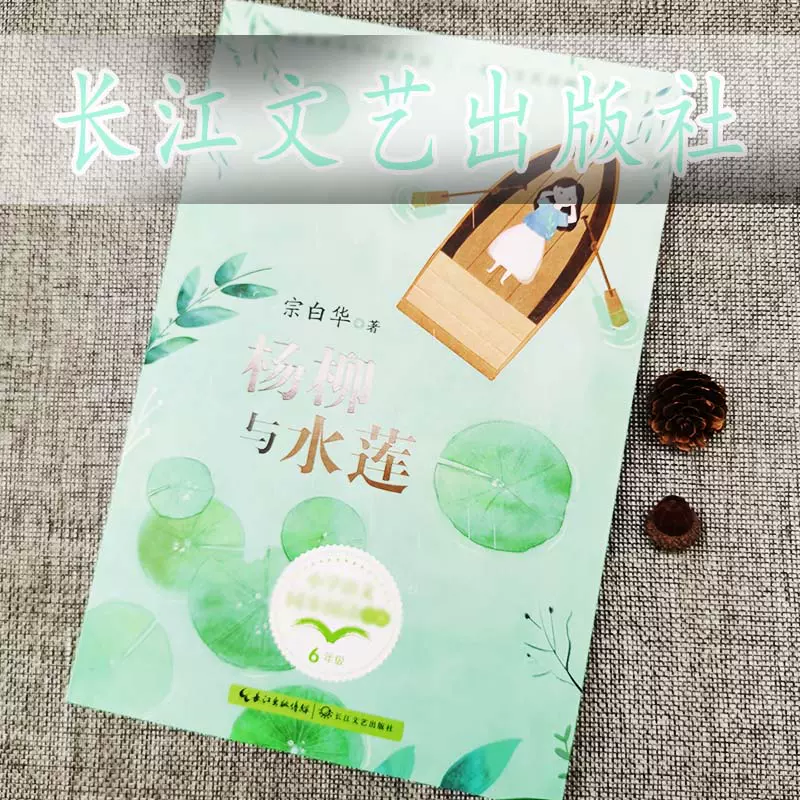 杨柳与水莲 宗白华著 6六年级上册学期小学语文同步阅读书系课文作家