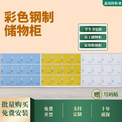 School Locker, Classroom Student Locker, School Colorful Lockable Locker, Employee Locker, Metal Locker, Storage Cabinet