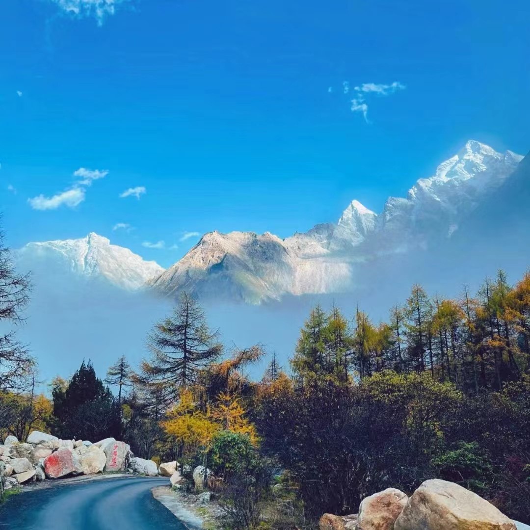 阿坝州川西冬季玩雪赏雪毕棚沟达古冰川2日纯玩2-8人小团