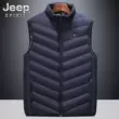 JEEP/Jeep sưởi ấm vest nam mùa đông sưởi ấm quần áo vest nam vest áo khoác điện sưởi ấm vest 