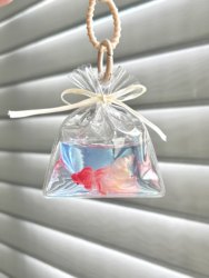 Dream Core Edition Small Bag Simulated Goldfish Pendant Small Bag Pendant Original Handmade Ornament